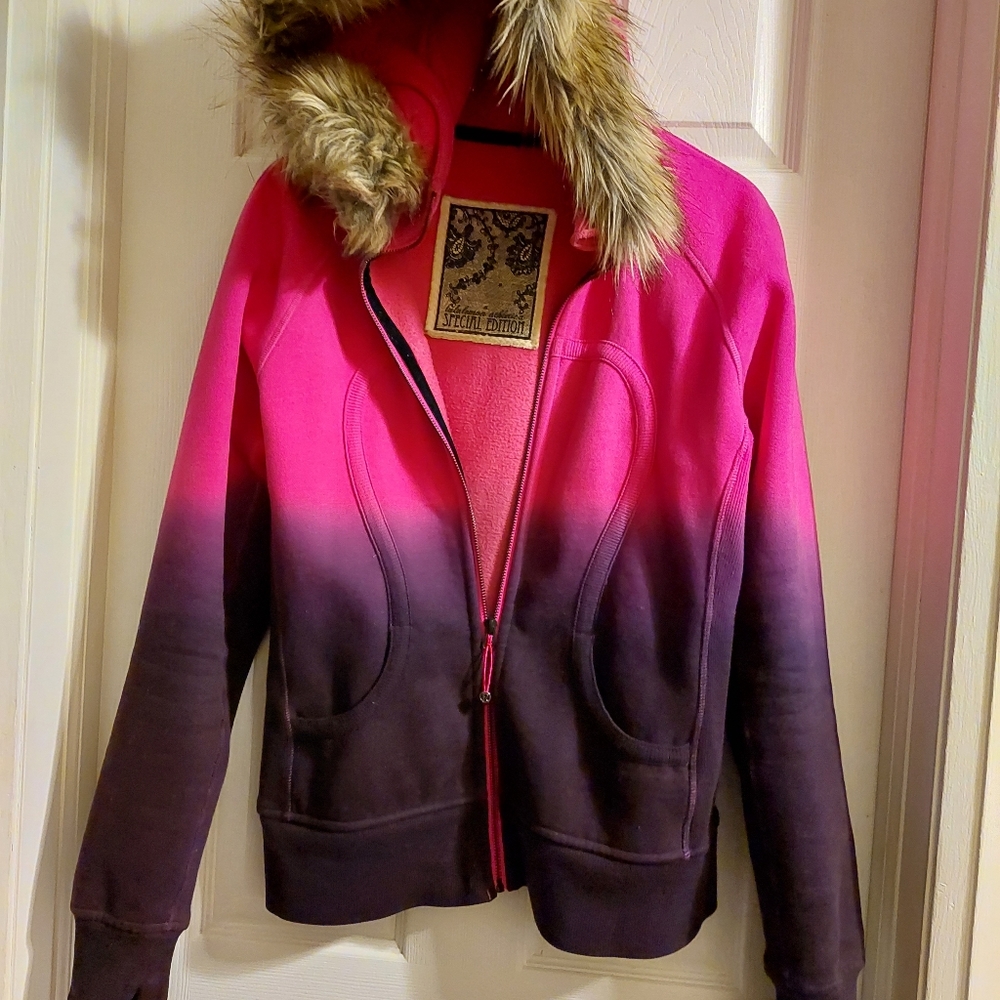 Special Edition Fur Trim Scuba Hoodie